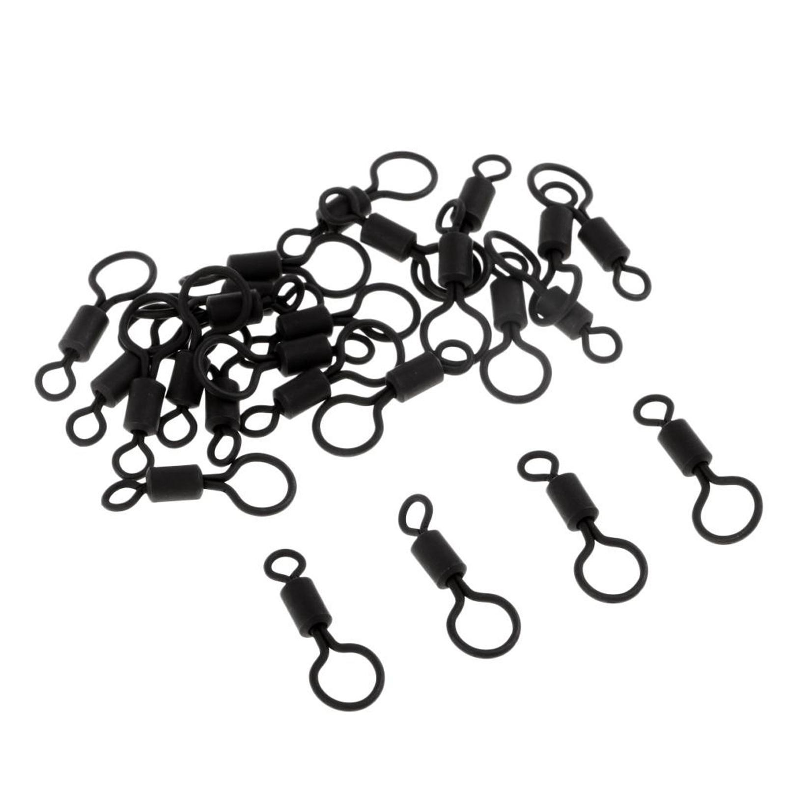 Fishing Rod Spinning - Conectores Rotativos Matte Black para Pesca