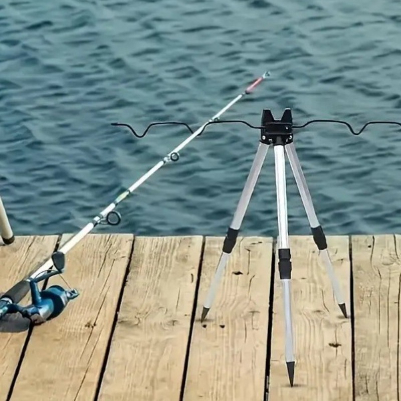 Fishing Rod Telescopic - 1 CONJUNTO Suporte Telescópico de Posicionamento