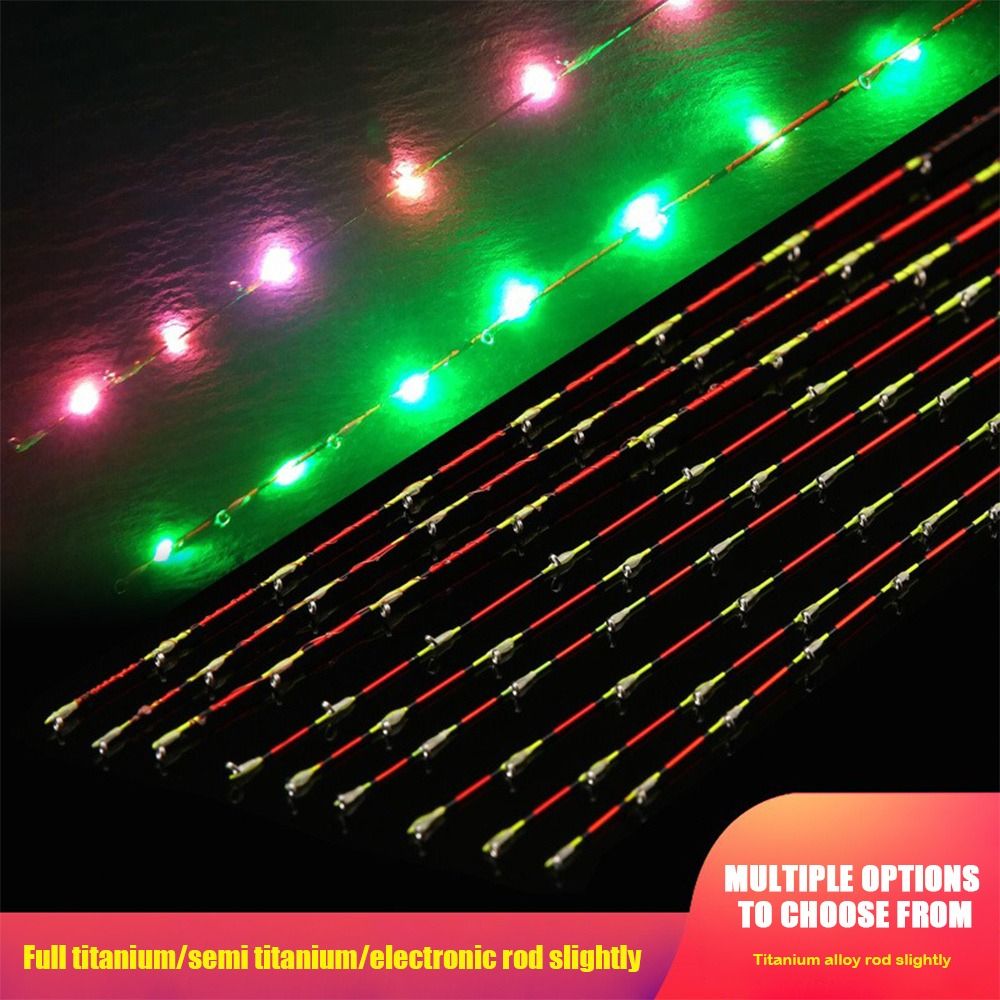 Fishing Rod Tip Replacement - 55cm led meio titânio/titanio completo barco/vara