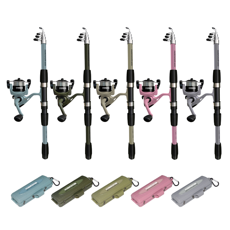 Fishing Rod Combo - Vara de Pesca de Carbono Super