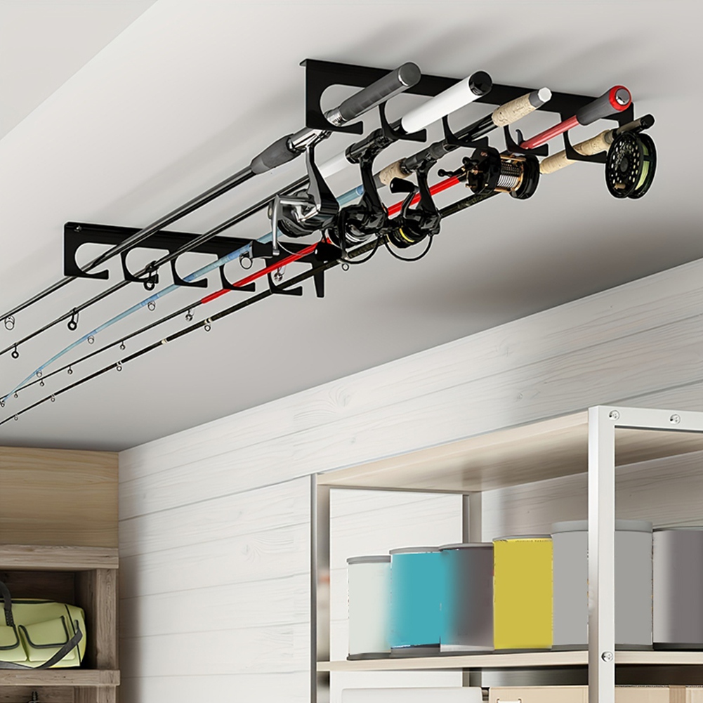 Fishing Rod Rack - Suporte de Metal para Varas de