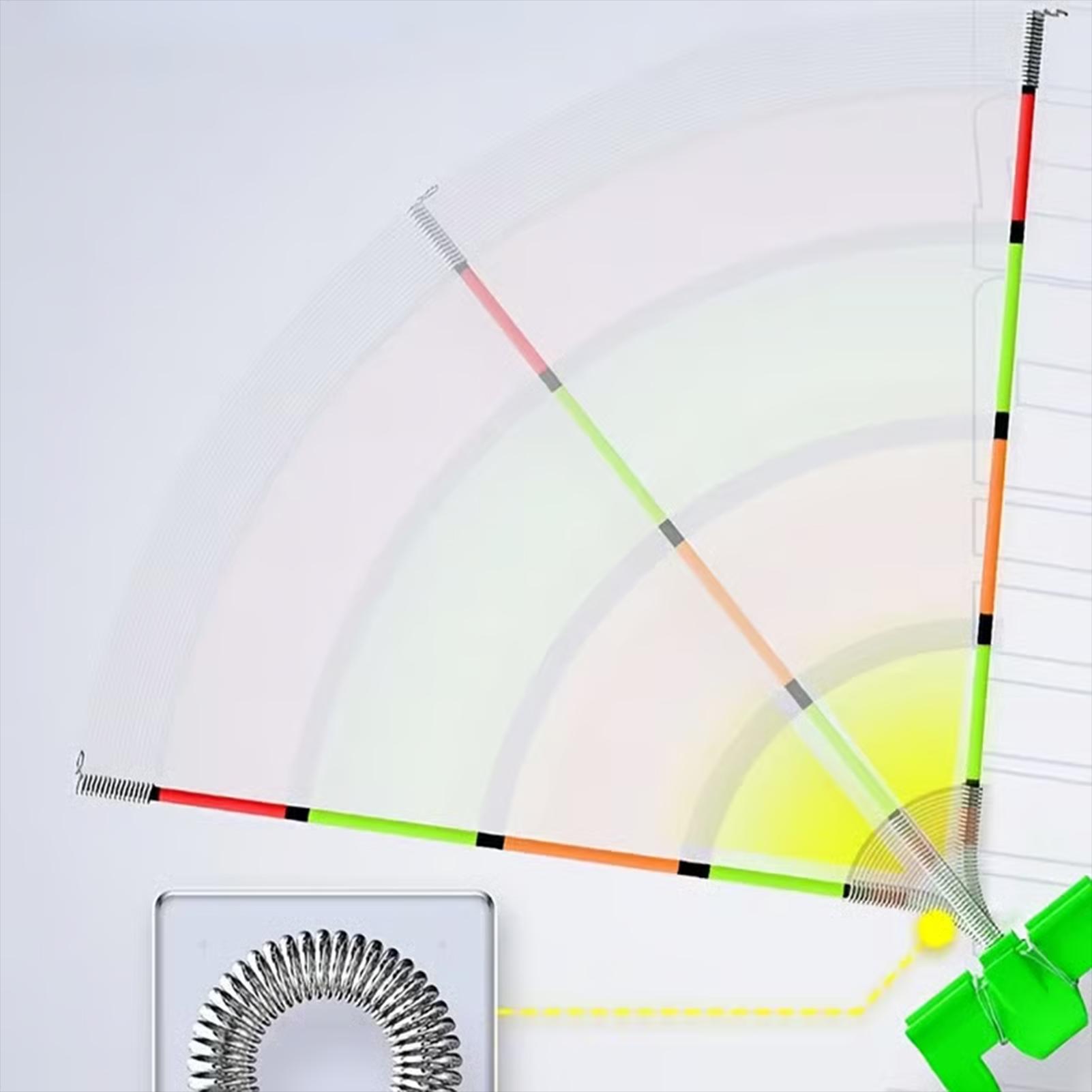 Fishing Rod Ice - Alarme de pesca, 3 peças, alta