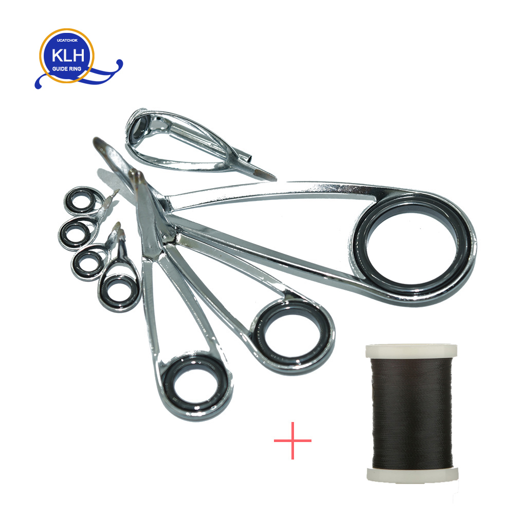 Fishing Rod Building Kit - 8 pçs/kit klh suporte anel guia