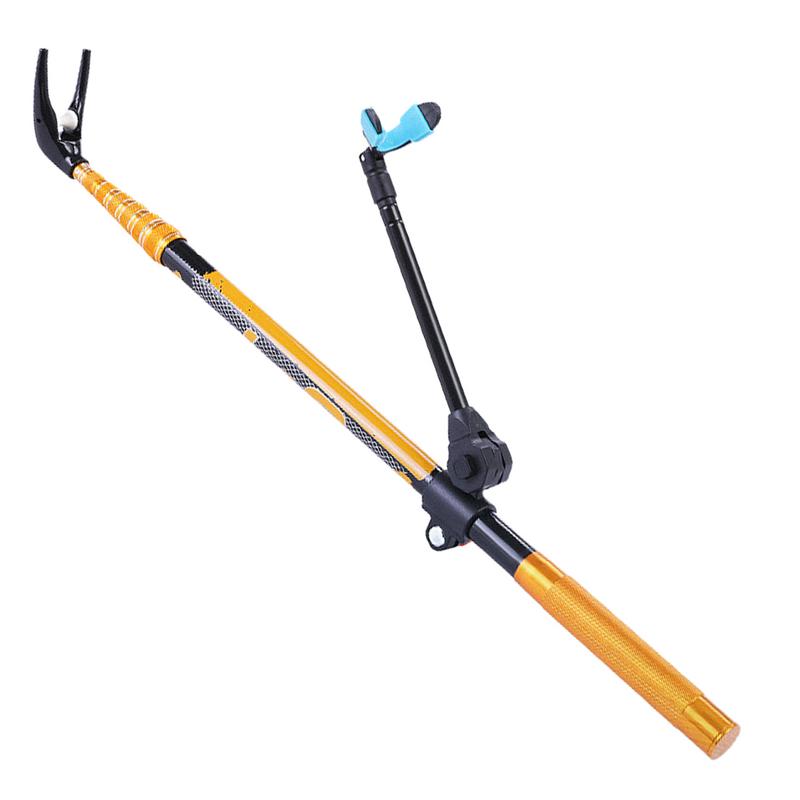 Fishing Rod Carbon Fiber - Ajustável Pesca Pólo Titulares, Telescópico Stand