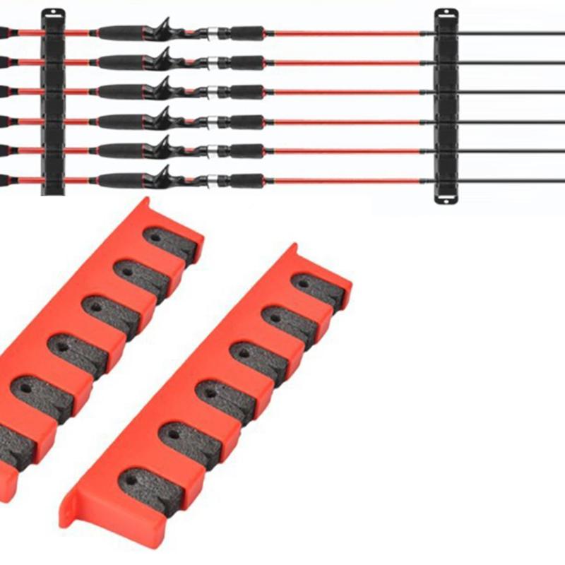 Fishing Rod Rack - Suporte Vertical para Vara de Pesca,