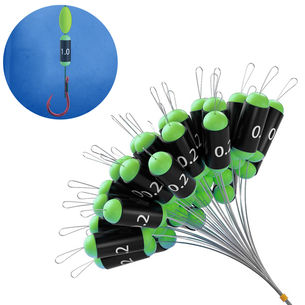 Fishing Rod Building Kit - 20 pçs ajustável pesca gota tiro
