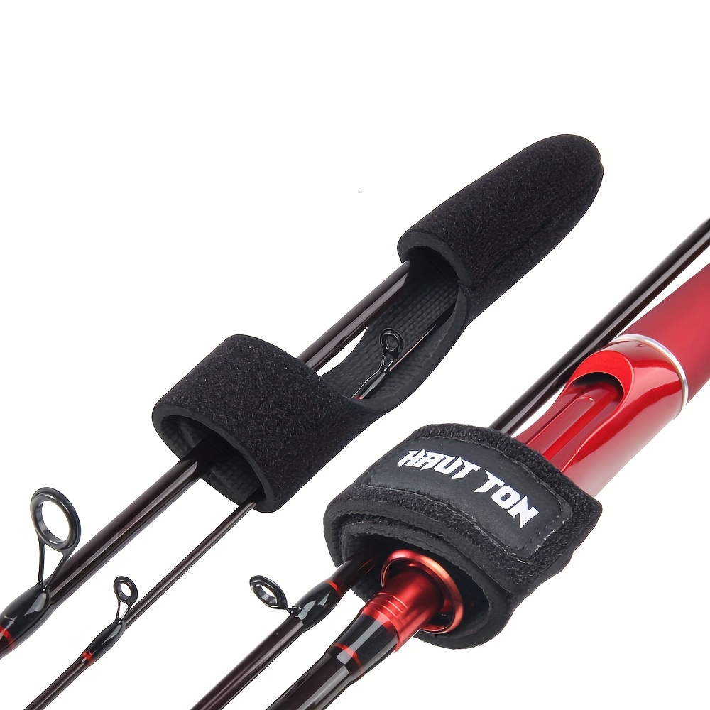 Fishing Rod Fly - HAUT TON-Pesca Rod Wrap, Pólo Correias,