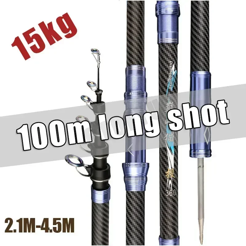 Fishing Rod Surf - Melhor Vara de Pesca Telescópica Portátil