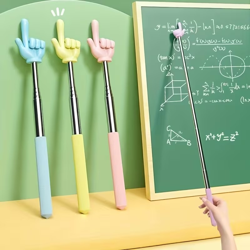 Fishing Rod Telescopic - Ponteiro de ensino de aço inoxidável