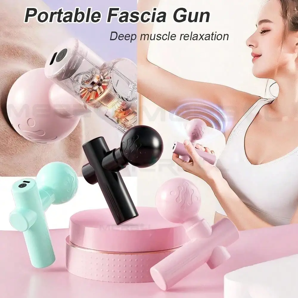 2026 Mini Pistola de Massagem  - Fishing Rod Travel avaliação e preço
