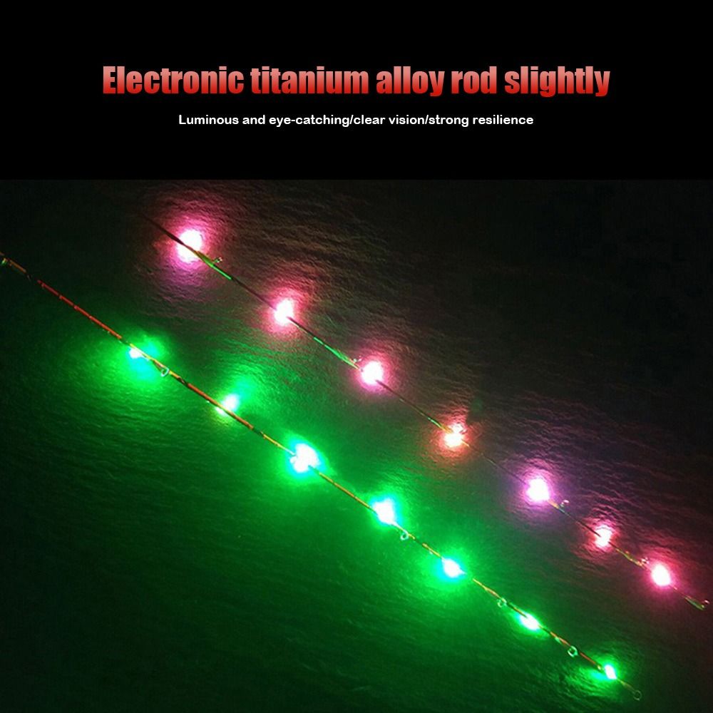 55cm led meio titânio/titanio  - Fishing Rod Tip Replacement avaliação e preço