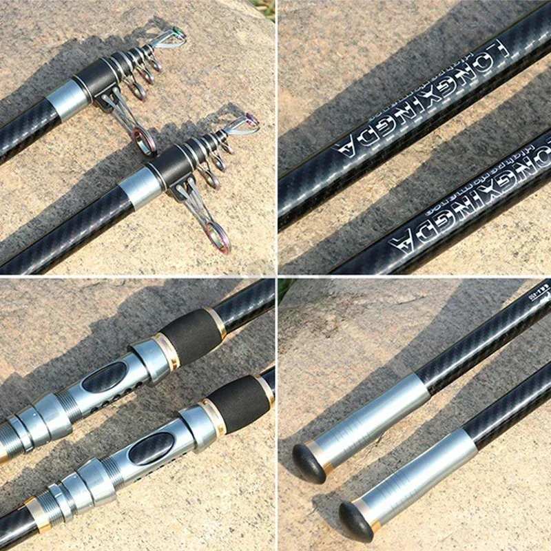 Vara de pesca telescópica 3.9m - Fishing Rod Surf avaliação e preço