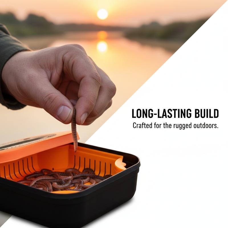Nova Caixa de Iscas para Pesca - Fishing Rod Case avaliação e preço
