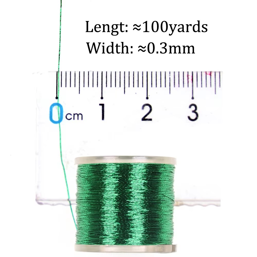 100 Jardas/Carretel Fio Metáli - Fishing Rod Building Kit avaliação e preço