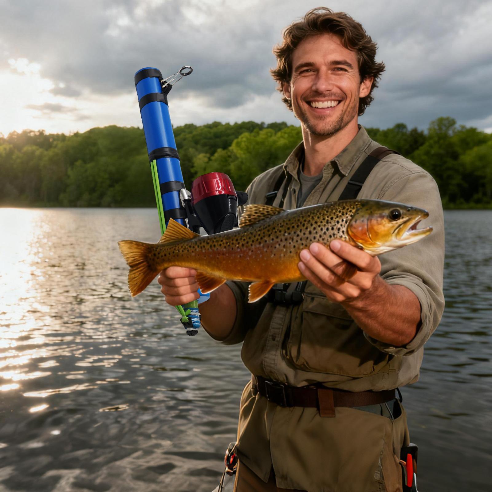 Vara de pesca estilingue desig - Fishing Rod Combo avaliação e preço