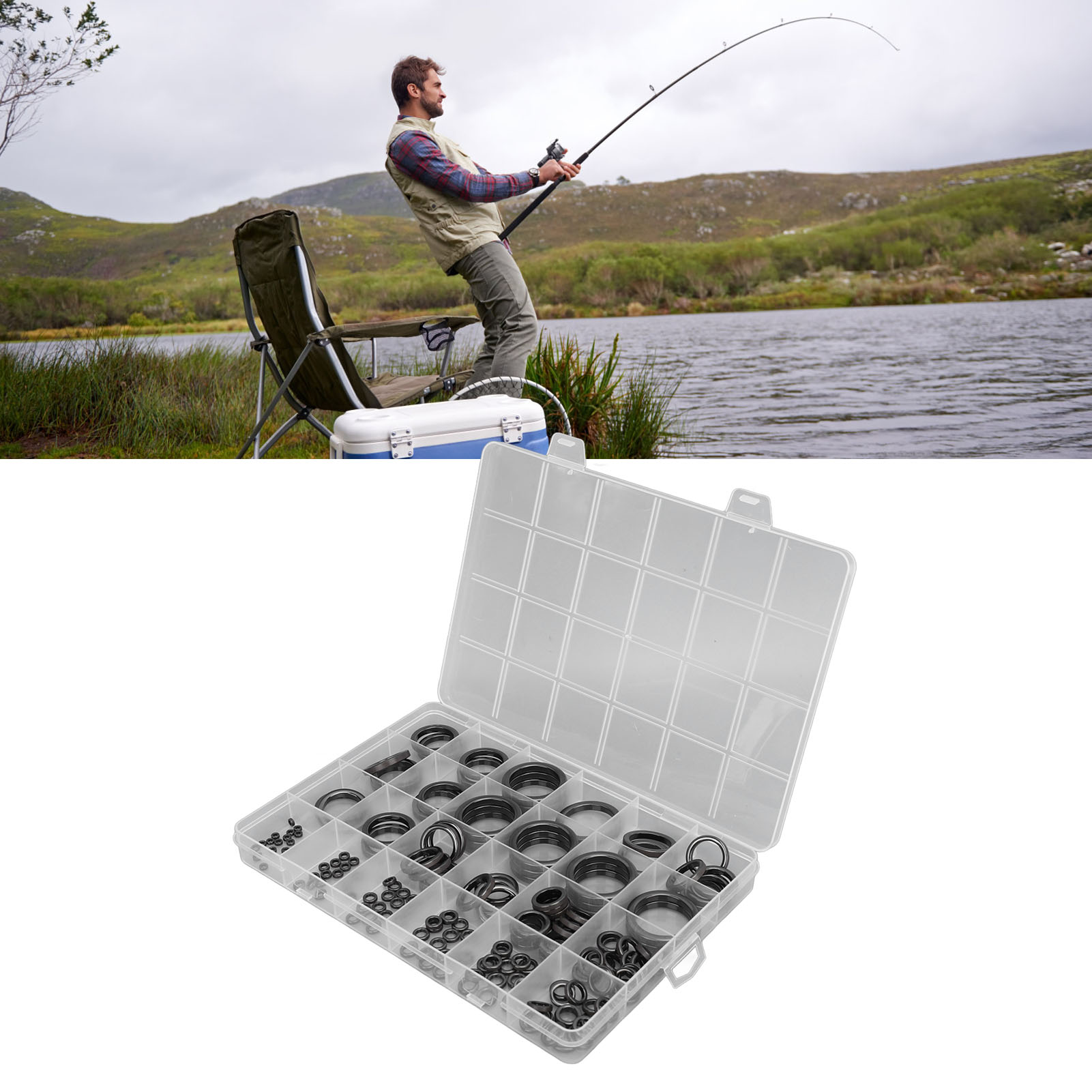 Kit de reparo de guia de vara  - Fishing Rod Building Kit avaliação e preço