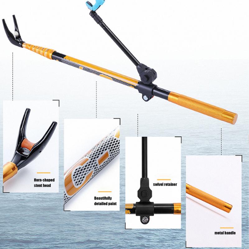 Ajustável Pesca Pólo Titulares - Fishing Rod Carbon Fiber avaliação e preço