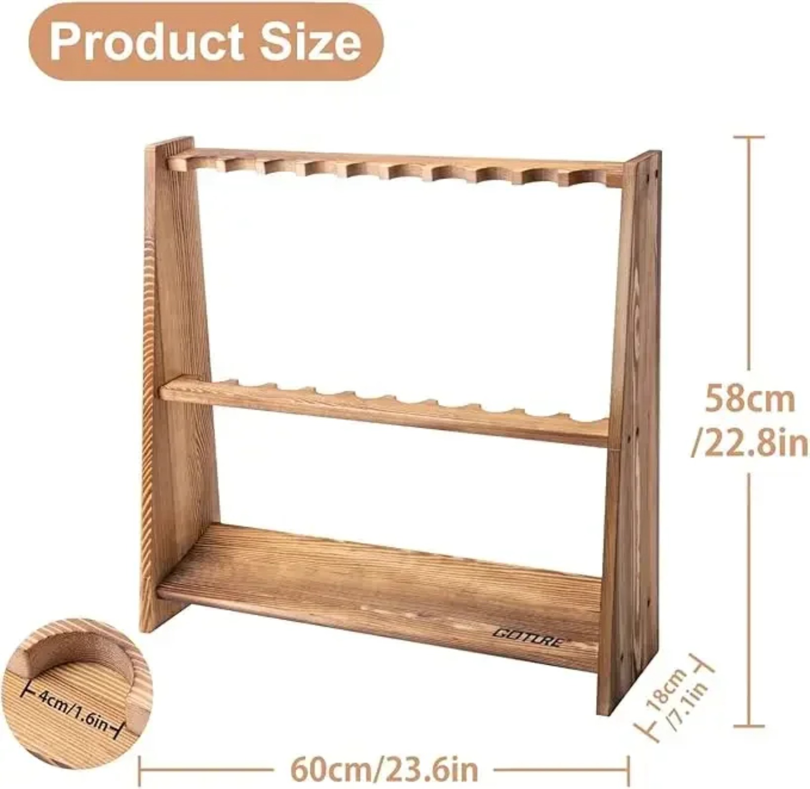 Suporte para Varas de Pesca em - Fishing Rod Rack avaliação e preço