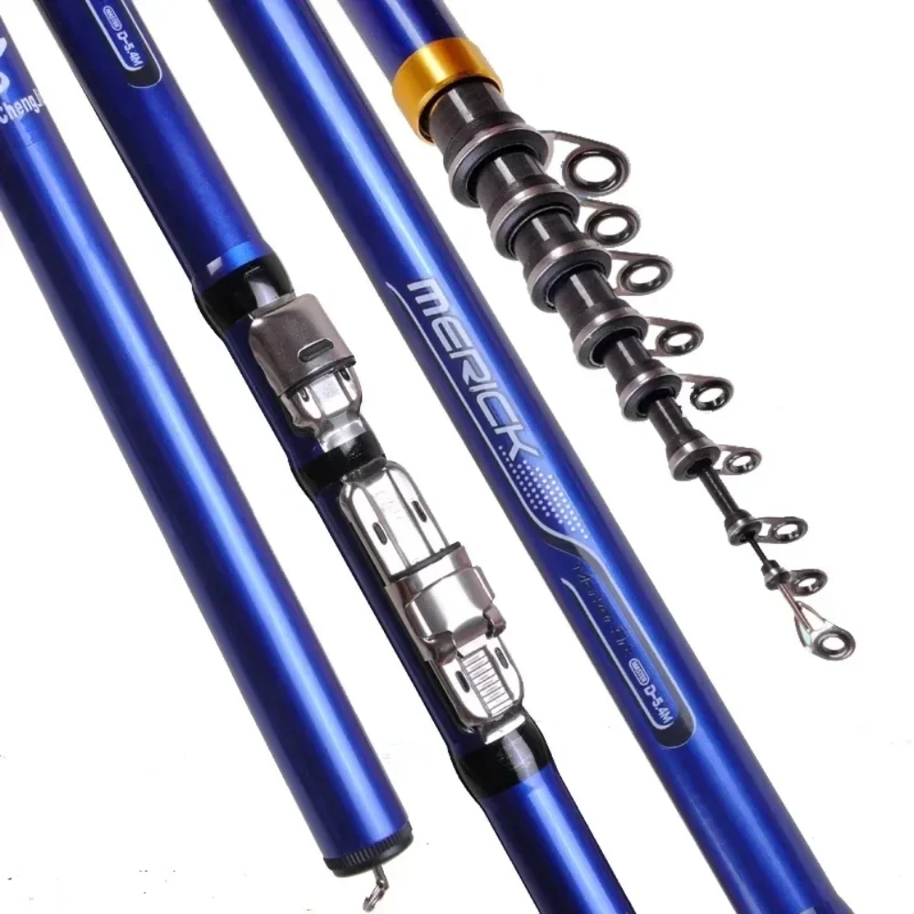 Fibra de carbono 3.6m 4.5m 5.4 - Fishing Rod Surf avaliação e preço
