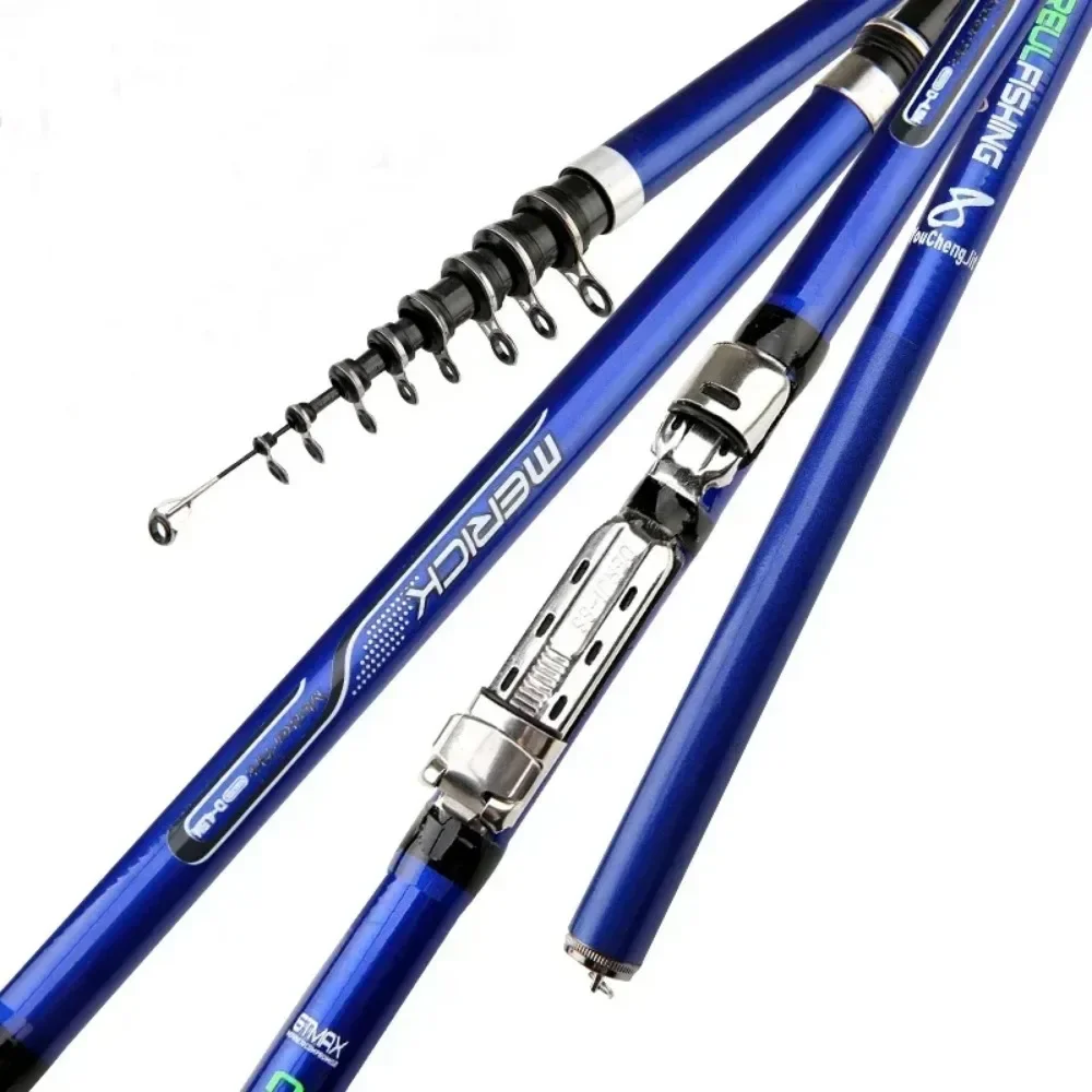 Fibra de carbono 3.6m 4.5m 5.4 - Fishing Rod Surf avaliação e preço