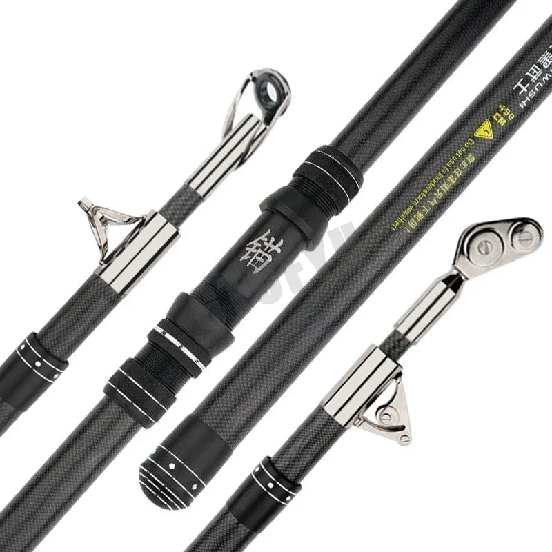 Vara de Pesca de Carbono Teles - Fishing Rod Surf avaliação e preço