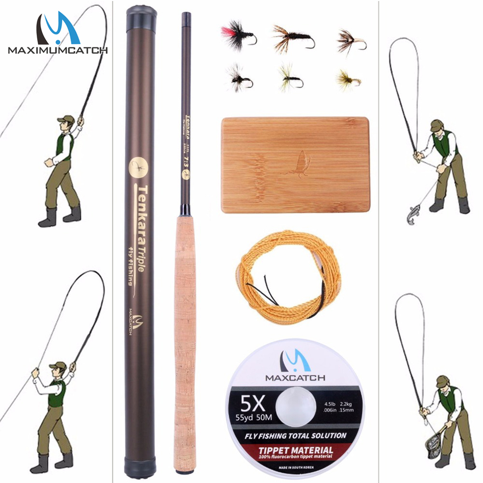 Maximumcatch-Tenkara Rod Outfi - Fishing Rod Carbon Fiber avaliação e preço