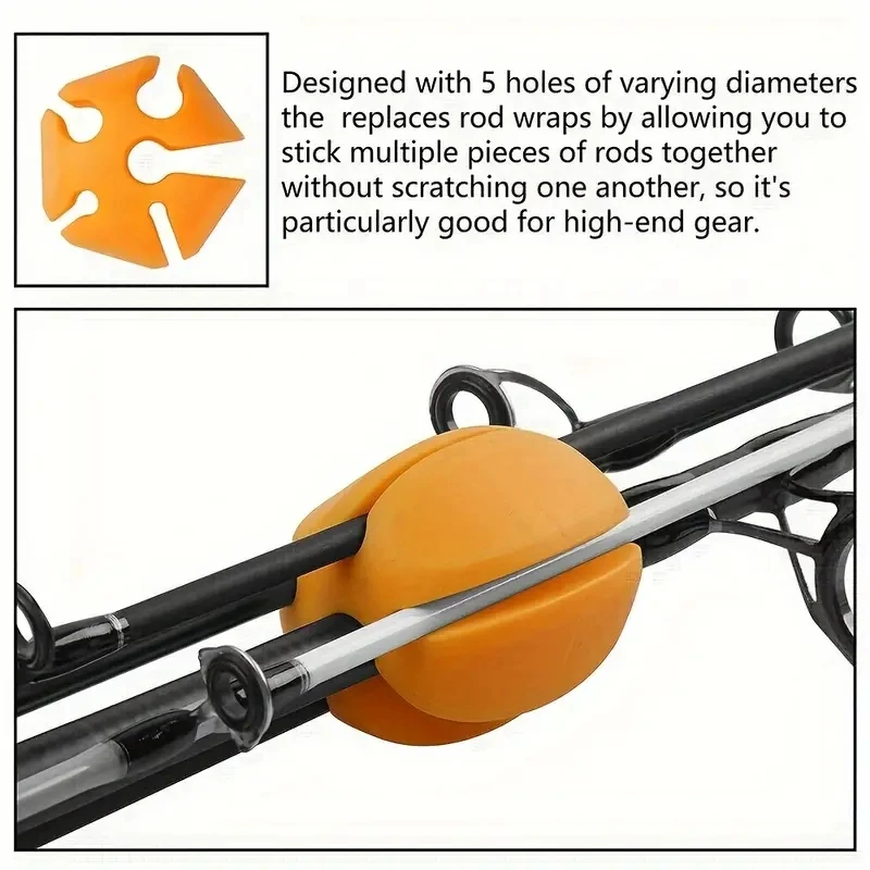 2 pçs haste bola clipe de rete - Fishing Rod Case avaliação e preço