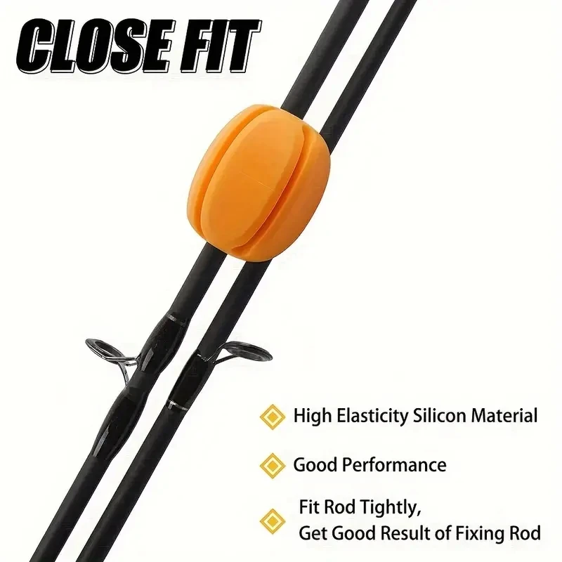 2 pçs haste bola clipe de rete - Fishing Rod Case avaliação e preço