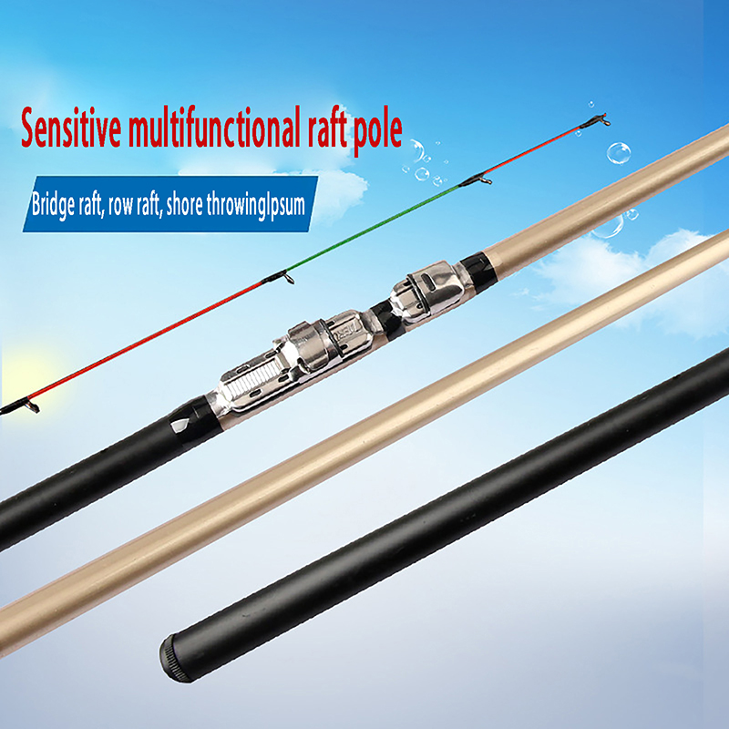 Vara de pesca longa fibra de v - Fishing Rod Casting avaliação e preço