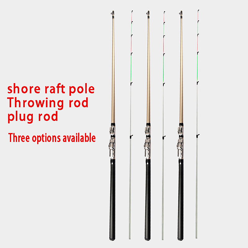 Vara de pesca longa fibra de v - Fishing Rod Casting avaliação e preço