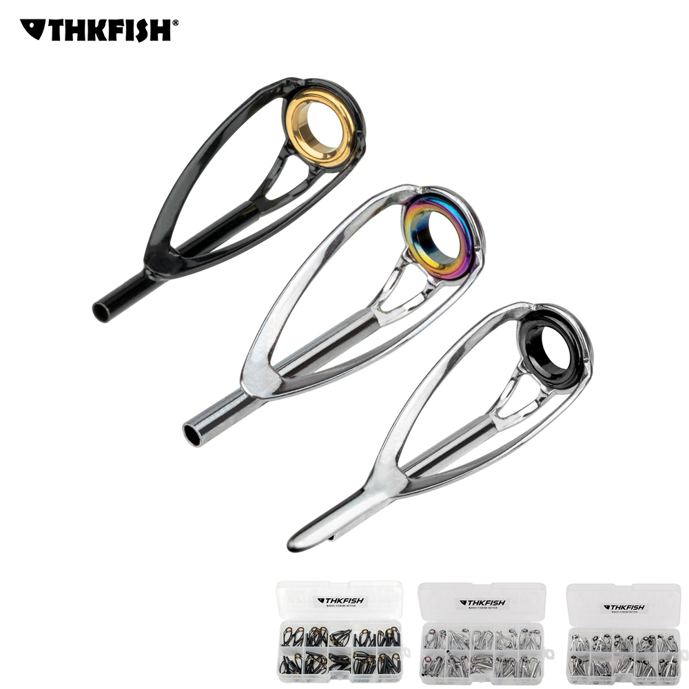 Thkfish 50 peças kit de reparo - Fishing Rod Tip Replacement avaliação e preço