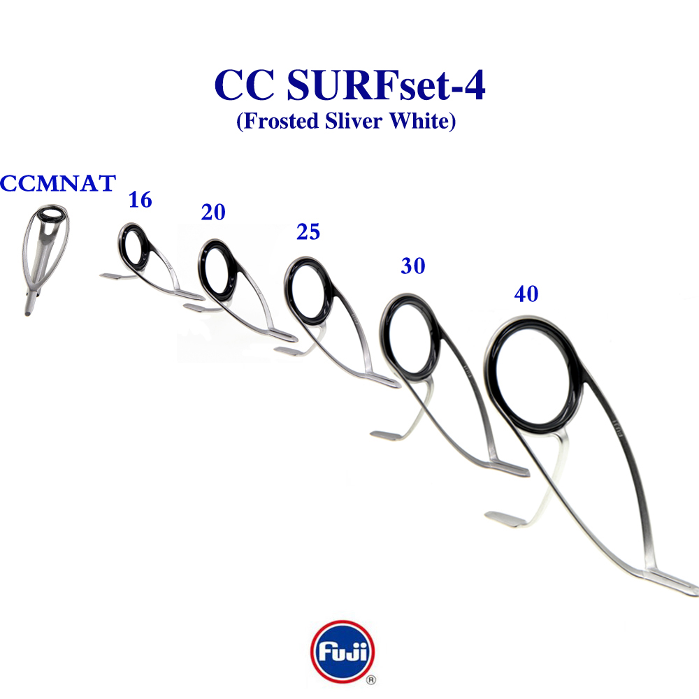 Kit de Guias FUJI KW para Vara - Fishing Rod Surf avaliação e preço