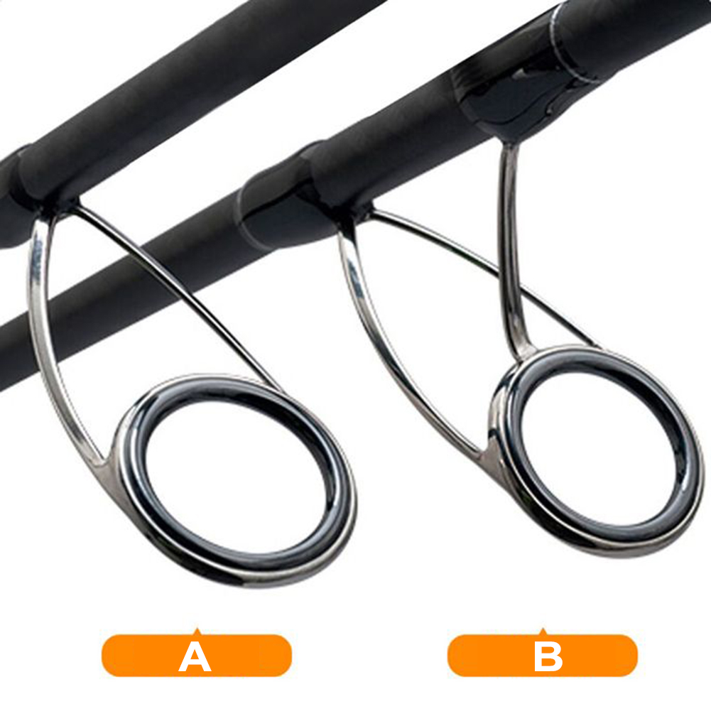 9 pçs guia de vara de pesca an - Fishing Rod Building Kit avaliação e preço