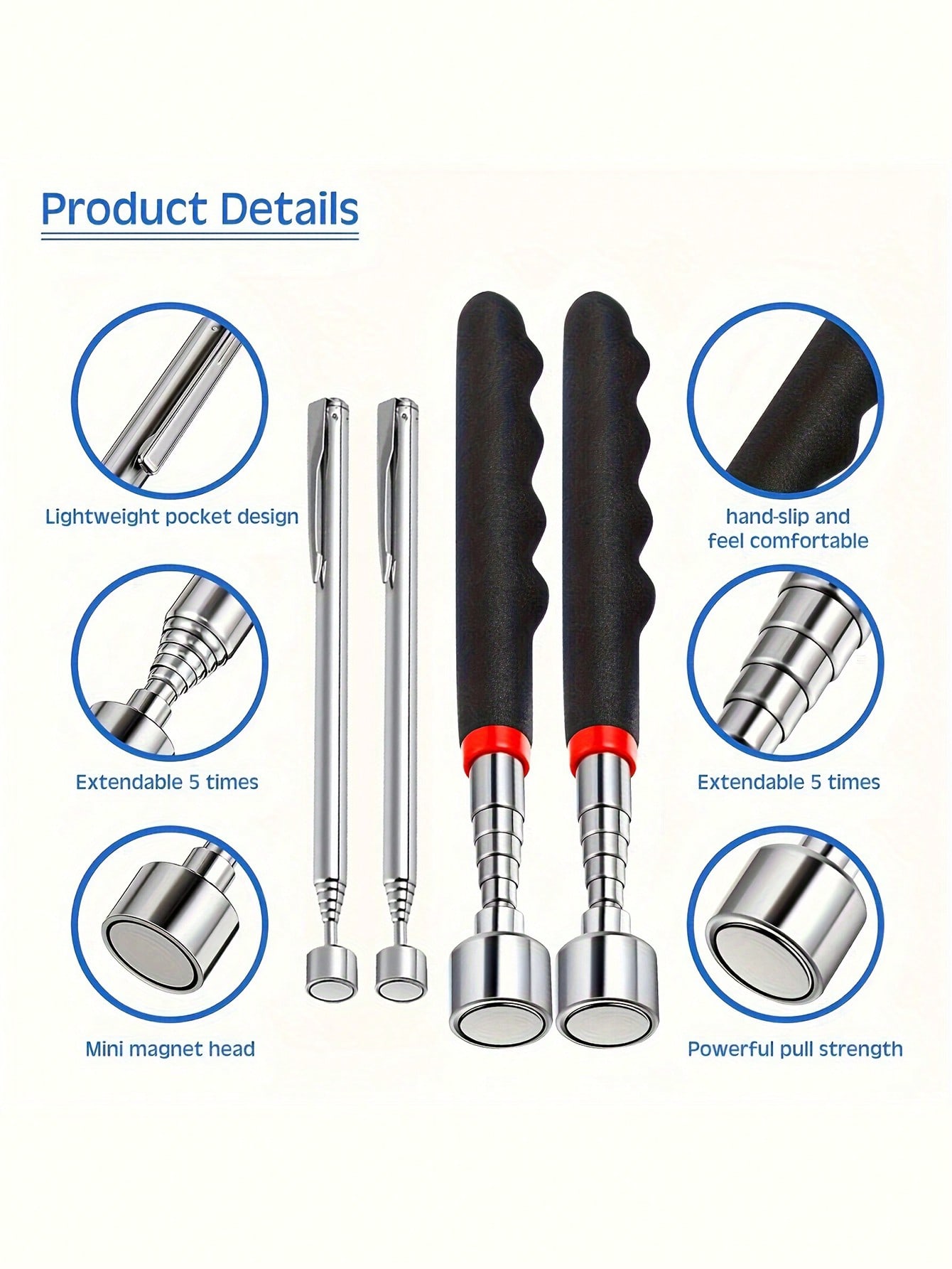 Ferramenta de Recolha Magnétic - Fishing Rod Telescopic avaliação e preço
