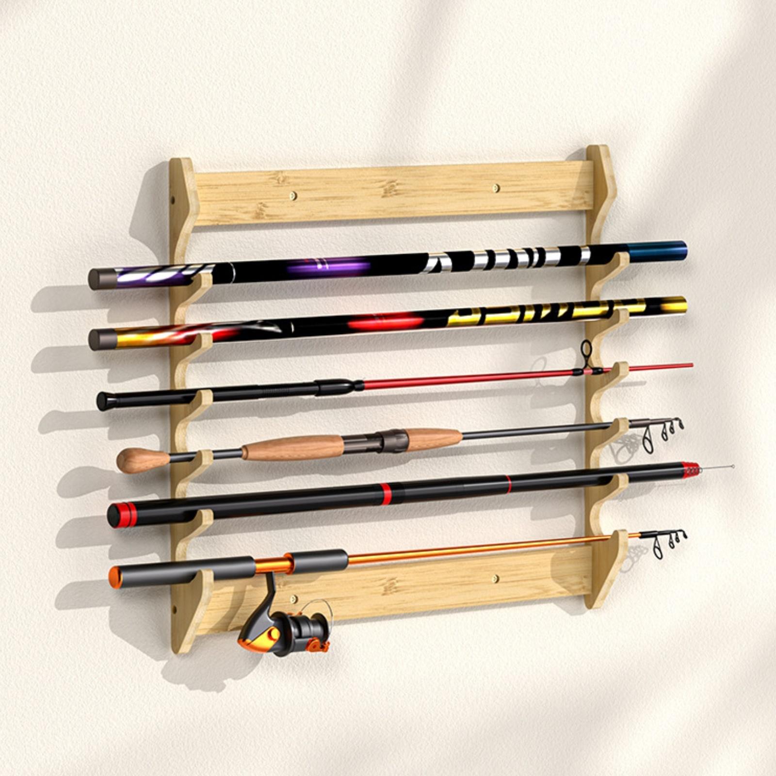 Suporte de Parede para Varas d - Fishing Rod Rack avaliação e preço