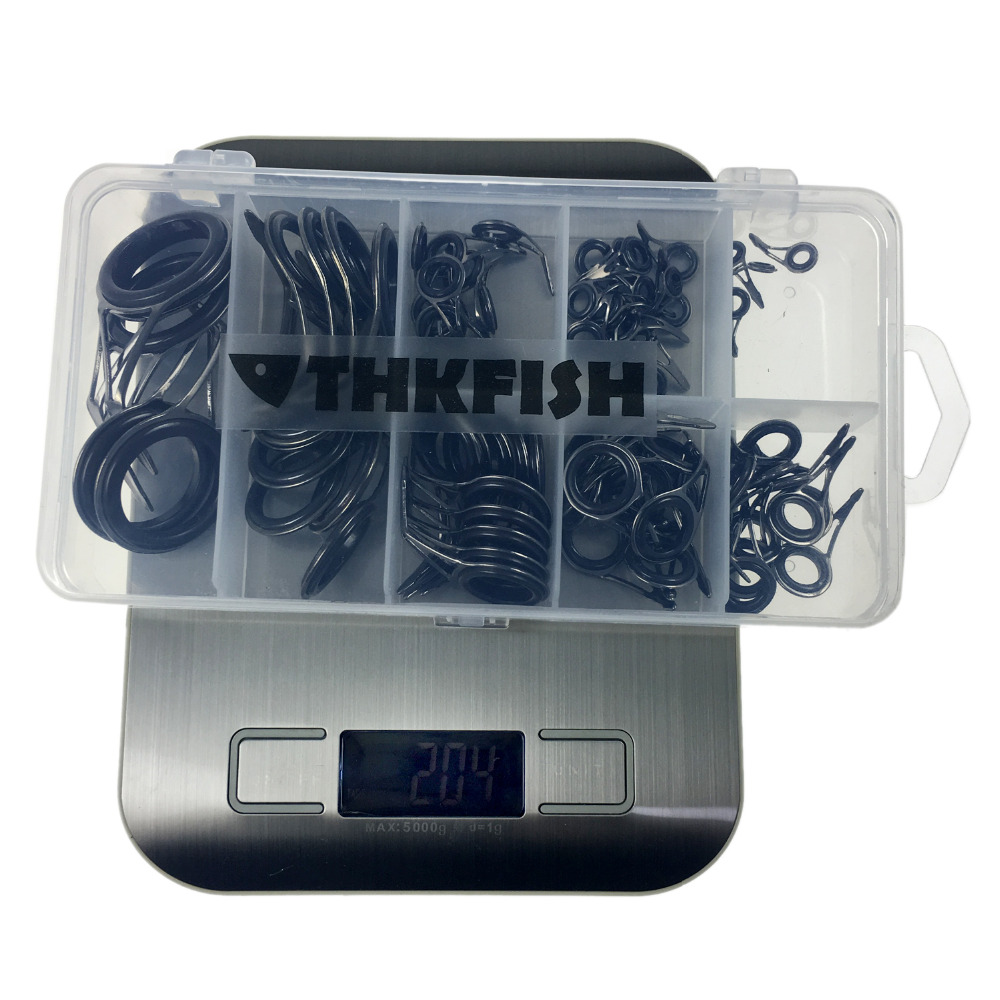 THKFISH Kit de Reparo para Var - Fishing Rod Guide Replacement avaliação e preço