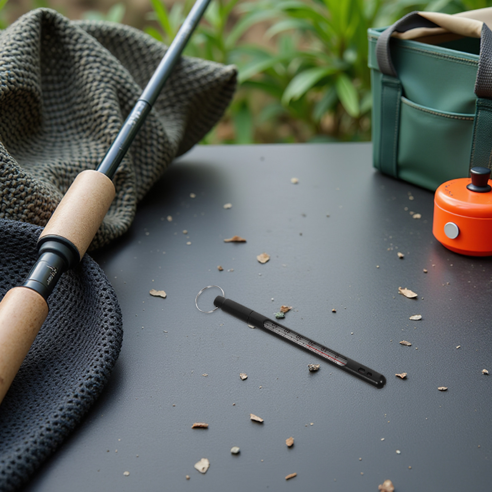 Termômetro de Pesca para Medir - Fishing Rod Fly avaliação e preço