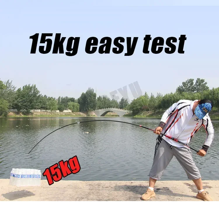 Vara de Pesca de Carbono 2.1M  - Fishing Rod Surf avaliação e preço