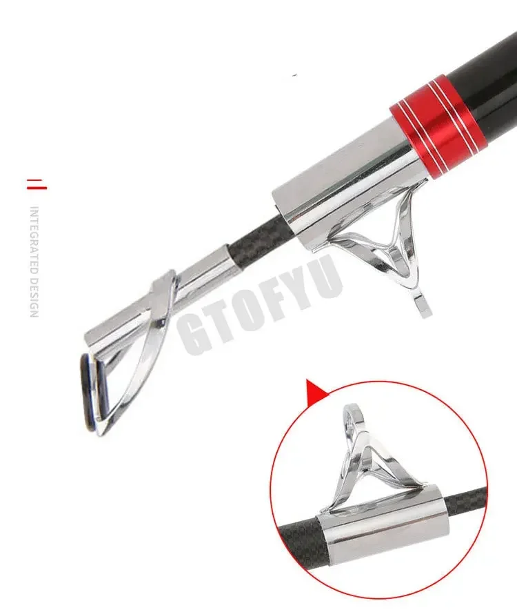 Vara de Pesca de Carbono 2.1M  - Fishing Rod Surf avaliação e preço