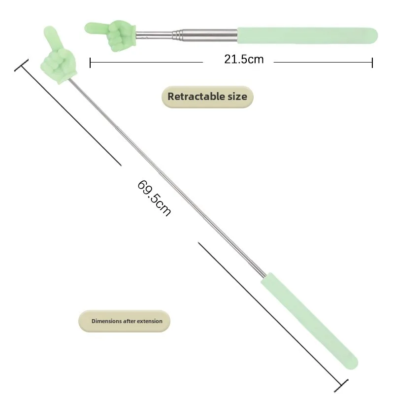 Ponteiro de ensino de aço inox - Fishing Rod Telescopic avaliação e preço