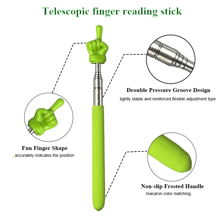 Ponteiro de ensino de aço inox - Fishing Rod Telescopic avaliação e preço