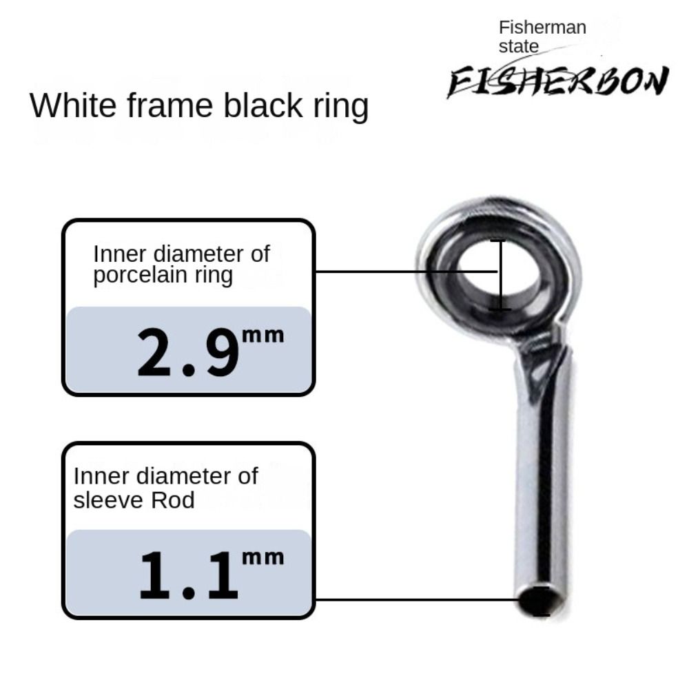 Novo anel o guia de vara de pe - Fishing Rod Guide Replacement avaliação e preço