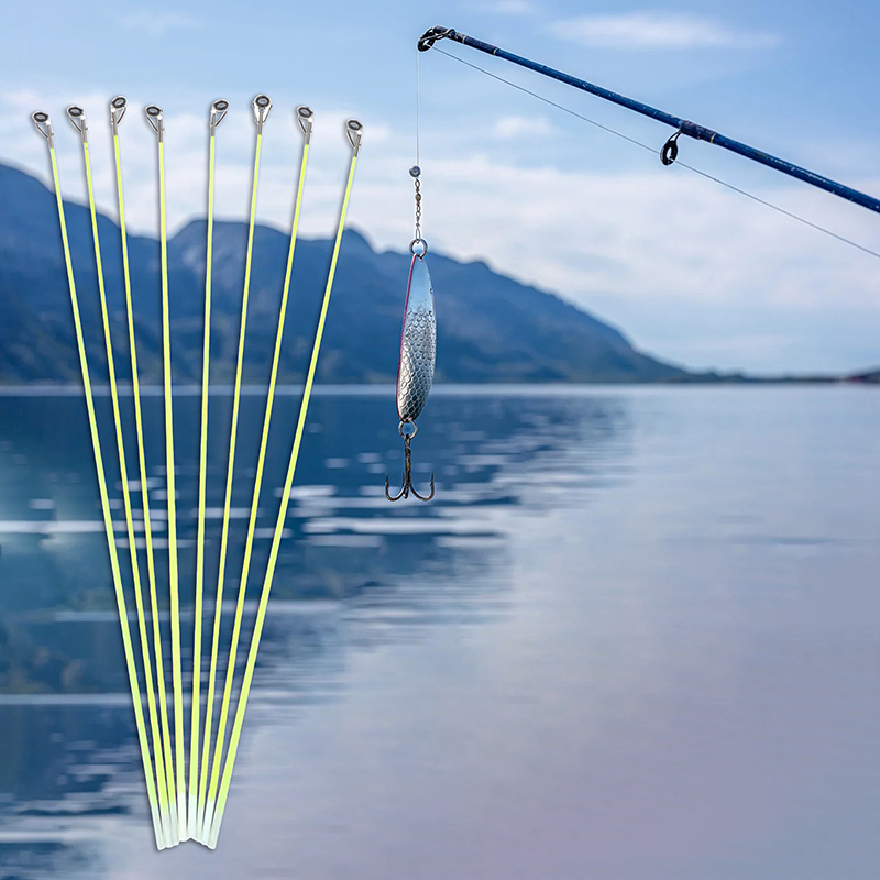 5 pçs 42cm barco/jangada ponta - Fishing Rod Tip Replacement avaliação e preço