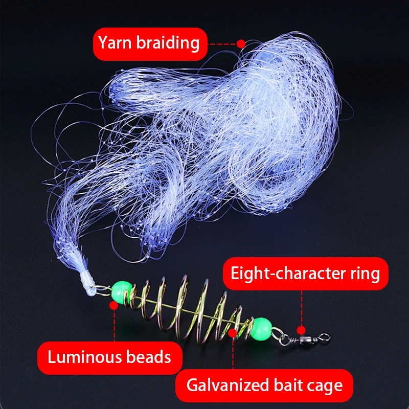Armadilha de malha para alimen - Fishing Rod Casting avaliação e preço