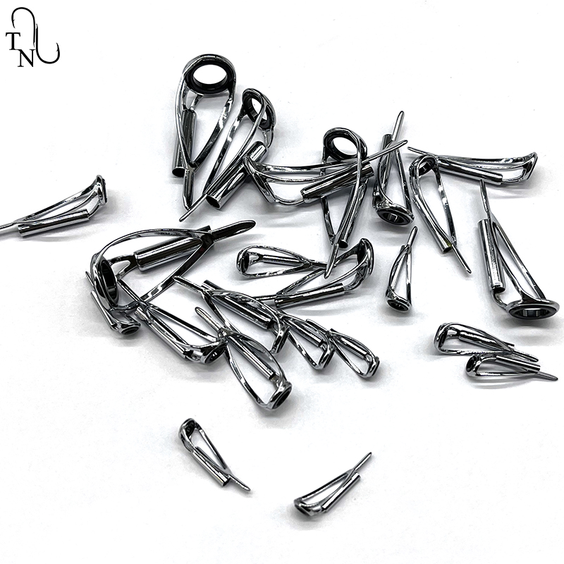 Tn07 5 pçs guia de ponta da va - Fishing Rod Tip Replacement avaliação e preço