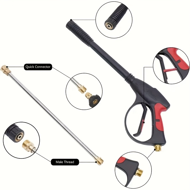 Pistola de lavagem de carro de - Fishing Rod Travel avaliação e preço