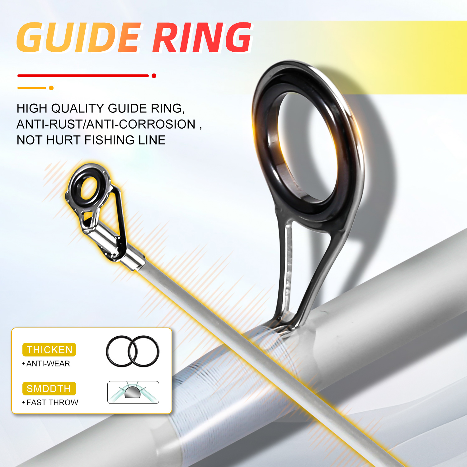 Sougayilang vara de pesca gira - Fishing Rod Carbon Fiber avaliação e preço