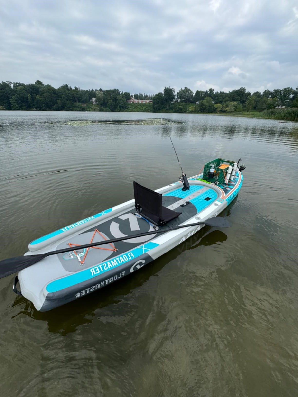 Barco Inflável de Fábrica Chin - Fishing Rod Boat avaliação e preço