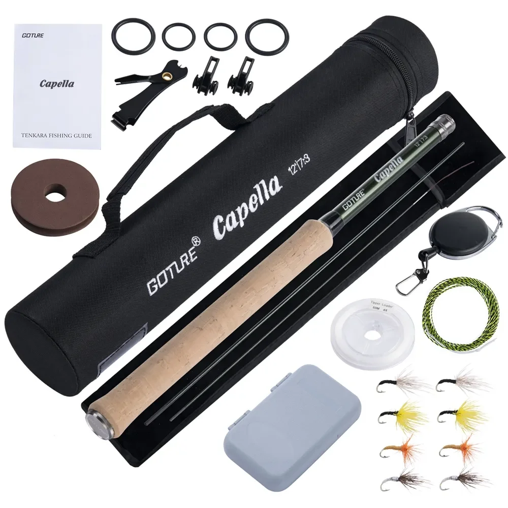 Conjunto de Vara de Pesca Tenk - Fishing Rod Carbon Fiber avaliação e preço